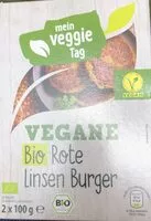 Mängden socker i vegane linsen burger