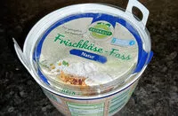 Mängden socker i Frischkäse Fass Natur