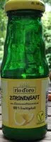 Mängden socker i Zitronensaft (Konzentrat)