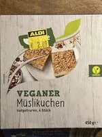 Mängden socker i Veganer Müslikuchen