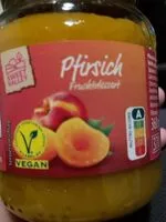 Mängden socker i Pfirsich Fruchtdessert