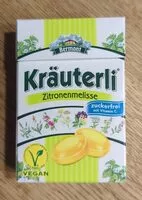 Mängden socker i Kräuterli Zitronenmelisse