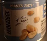 Mängden socker i Erdnüsse geröstet ohne Salz