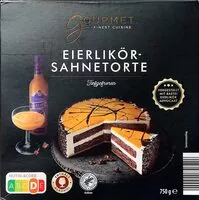 Mängden socker i Eierlikör-Sahnetorte, tiefgefroren