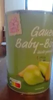 Mängden socker i Baby-Birnen