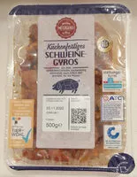 Mängden socker i Küchenfertiges Schweine-Gyros