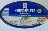 Mängden socker i Heringsfilets in Sahnesauce