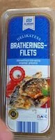 Mängden socker i Delikatess Bratheringsfilet