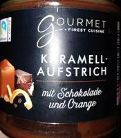 Mängden socker i Karamell-Aufstrich mit Schokolade und Orange