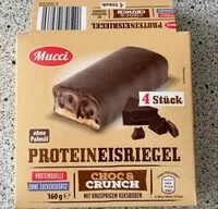 Mängden socker i Proteineisriegel choc & crunch