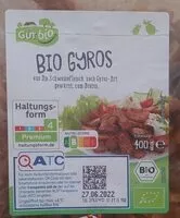 Mängden socker i Bio-Gyros zum Braten