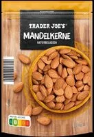 Mängden socker i ALDI TRADER JOE'S Mandelkerne, naturbelassen