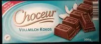 Mängden socker i Vollmilch Kokos [Schokoladentafel]
