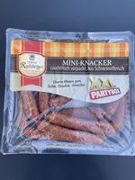 Mängden socker i Mini-knacker