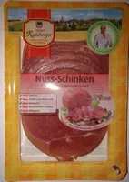 Mängden socker i Nuss-Schinken