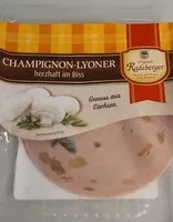 Mängden socker i Champignon Lyoner