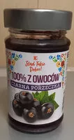 Mängden socker i 100% z owoców czarna porzeczka