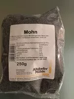 Mängden socker i Mohn