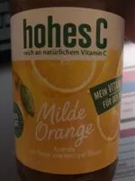 Mängden socker i Hohes C milde Orange