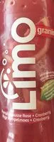 Mängden socker i Limo pamplemousse rose + cranberry