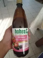 Mängden socker i Hohes C milder roter multivitamin