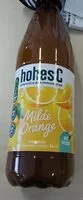 Mängden socker i Hohes c milde orange