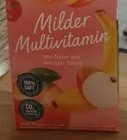 Mängden socker i Milder Multivitaminsaft