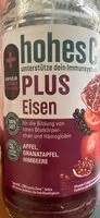 Mängden socker i Hohes C Plus Eisen