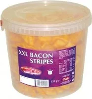 Mängden socker i Snack-eimer XXL Bacon Stripes