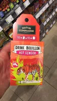 Mängden socker i Drink Bouillon Hot Ginger