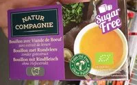 Mängden socker i Bouillon avec viande de Boeuf