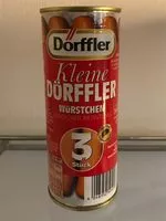 Mängden socker i Kleine Dörffler Würstchen