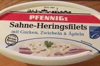 Mängden socker i Sahne Heringsfilet mit Gurken, Zwiebeln & Äpfeln