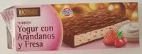 Mängden socker i Turrón yogur con arándanos y fresa