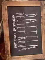 Mängden socker i Datteln Deglet Nour