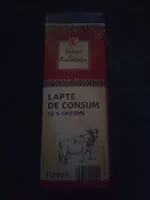 Mängden socker i Lapte de consum