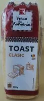 Mängden socker i K-Vreau din Romania Toast clasic