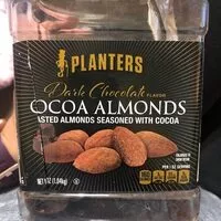 Mängden socker i Dark coca almonds