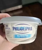 Mängden socker i 1/3 Less Fat Cream Cheese