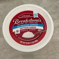 Mängden socker i 2% Milkfat Low-fat Cottage Cheese