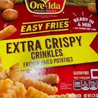 Mängden socker i Extra Crispy Crinkles