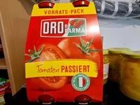 Mängden socker i Tomaten Passiert