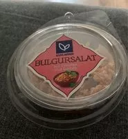 Mängden socker i Bulgursalat mit Tomaten und Gurken