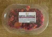 Mängden socker i Salade de lentilles