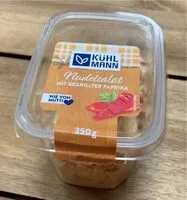 Mängden socker i Nudelsalat mit gegrillter Paprika