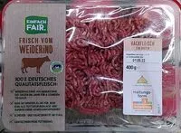 Mängden socker i Rind Hackfleisch