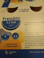 Mängden socker i Fresubin vanille - karamel