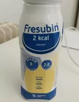 Mängden socker i Fresubin drink 2kcal vanille