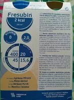 Mängden socker i Fresubin drink