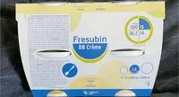 Mängden socker i Fresubin DB creme vanille